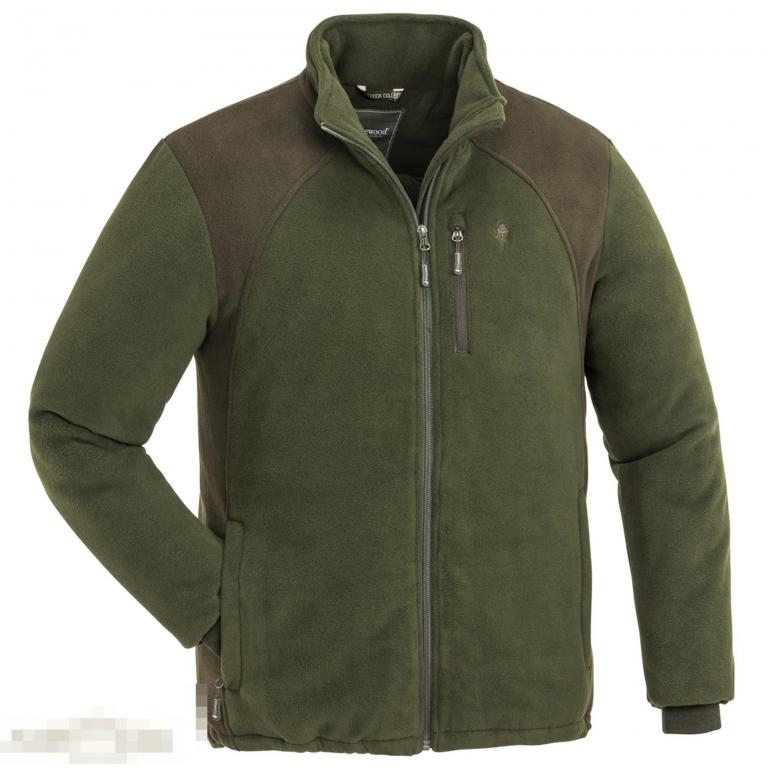 Кардиган флисовый Pinewood Jacket Harrie Fleece mossgreen-brown /// Размер: M --- Арт. 61269 