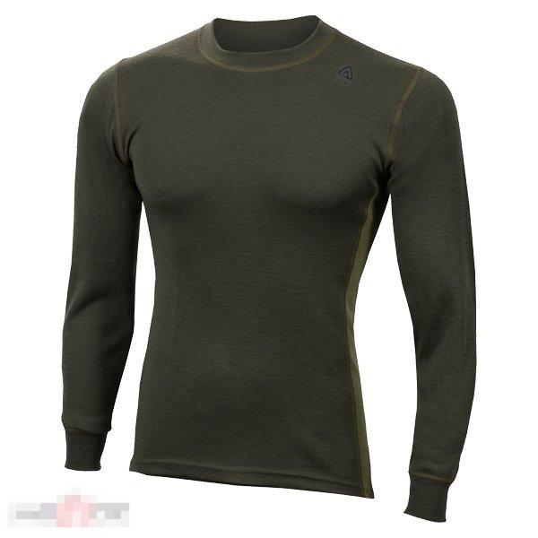 Футболка Aclima Warmwool, цвет оливковый ночной /// Размер: XL --- Арт. 16902 