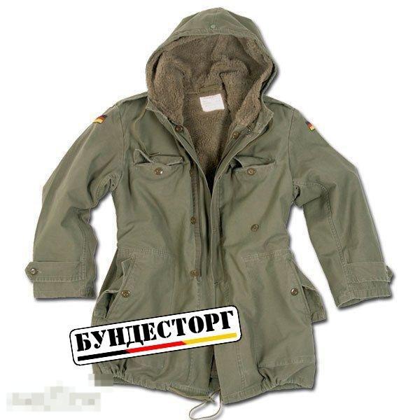 Парка Бундесвер, цвет оливковый /// Размер: 56 --- Арт. 10905 