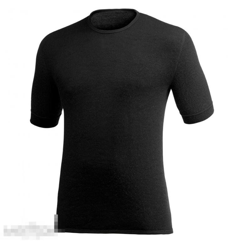 Футболка Woolpower T-Shirt 200 black /// Размер: XL --- Арт. 70940 