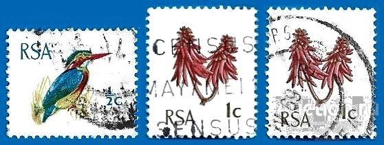 ЮАР 1969 MiNr 378C, 379. Стандарт (RSA). (0.3 € / 0.75 $) U