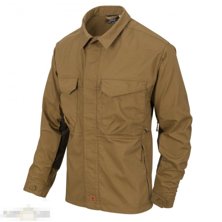 Рубашка Helikon-Tex Woodsman Shirt coyote taiga green /// Размер: L --- Арт. 60920 
