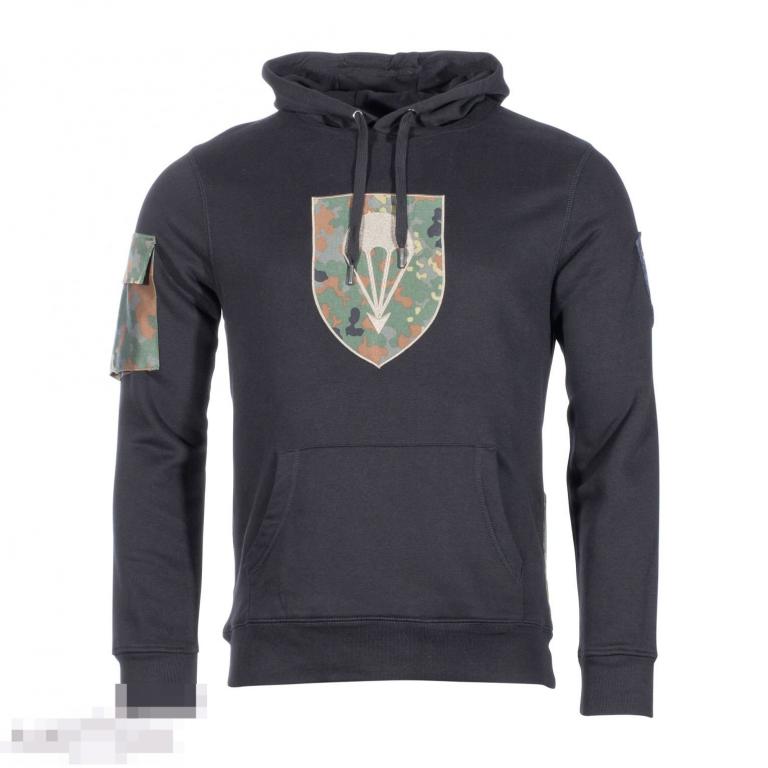 Худи Hoodie Bundeswehr Fallschirm schwarz /// Размер: XL --- Арт. 80510 