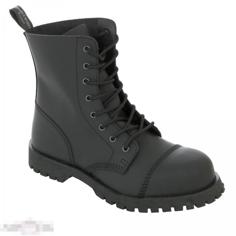Ботинки Boots & Braces Boot Basic No Steel black /// Размер: 7 --- Арт. 61666 