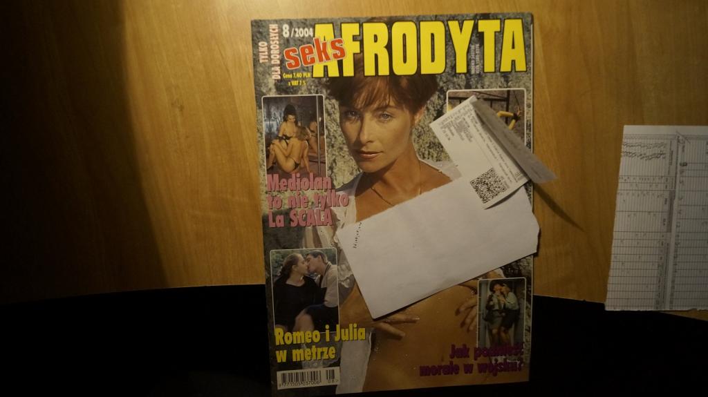 Журнал Sexs Afrodyta 18+ Девушки НЮ 2004 №8