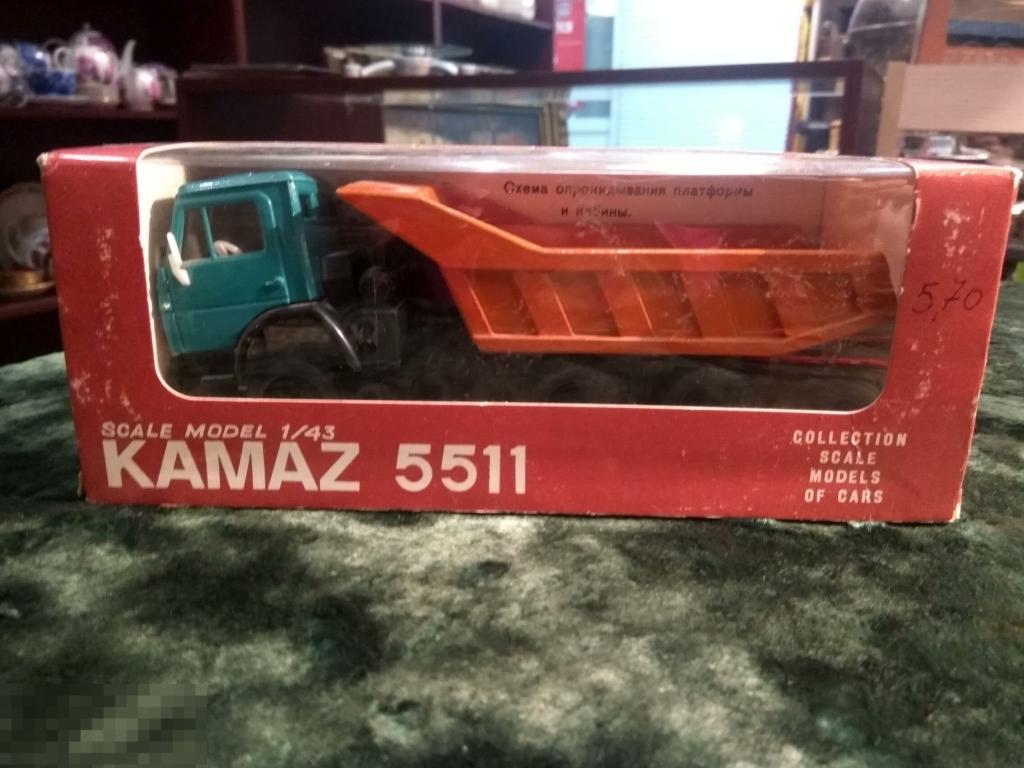МОДЕЛЬ КАМАЗ 5511  1/43. 1983г 