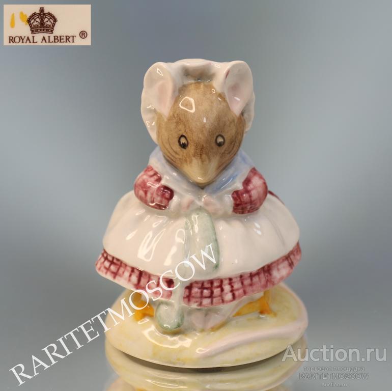 Мышь крыса фарфор Royal Albert Beatrix Potter Beswick Англия 5