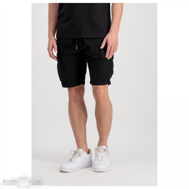 Джоггеры Alpha Industries Ripstop Jogger Short black /// Размер: L --- Арт. 79479 