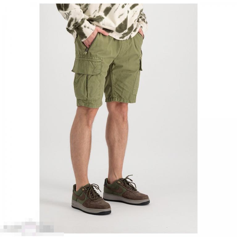 Джоггеры Alpha Industries Ripstop Jogger Short olive /// Размер: L --- Арт. 79478 