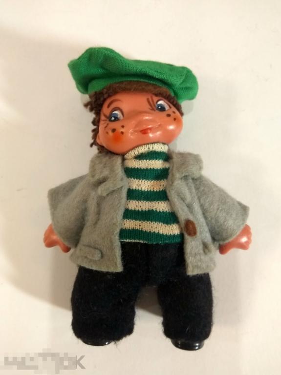 Кукла "Кривоножка" ГДР Германия немецкая Винтаж СССР 