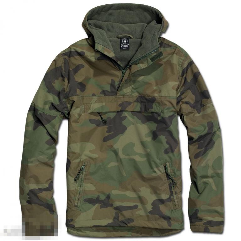 Ветровка Brandit, камуфляж лесной /// Размер: XL --- Арт. 10787 
