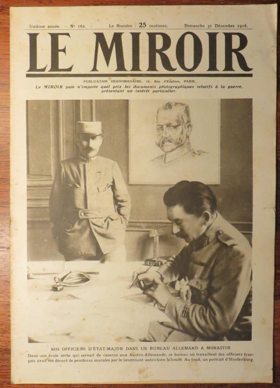 Журнал Le Miroir № 162, Франция  1916, уникальные фото первой мировой войны