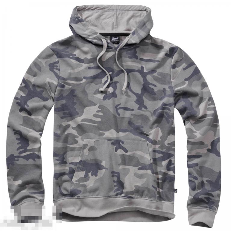 Свитхуди Brandit Sweathoody grey camo /// Размер: XXL --- Арт. 77794 
