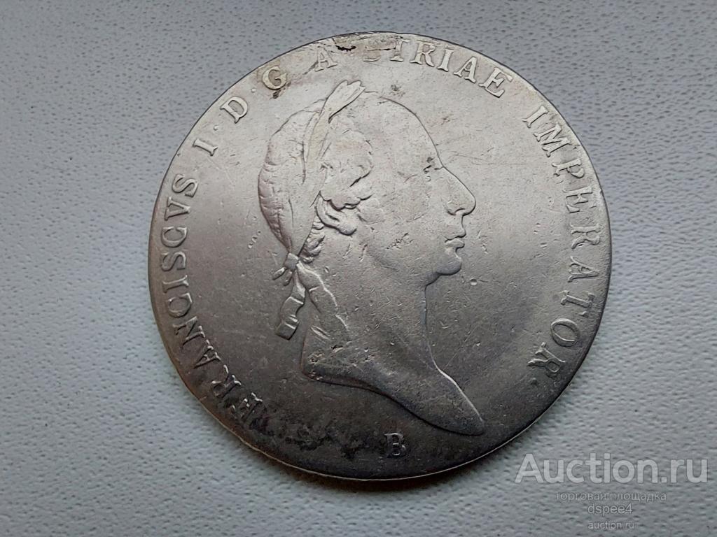 Австрия талер 1825 E серебро 27,8 г