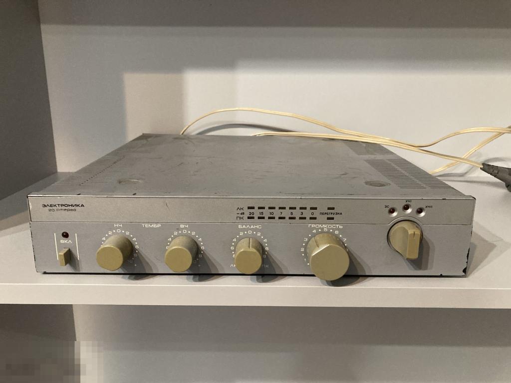 Усилитель электроника 20 стерео рабочий — покупайте на Auction.ru по ...