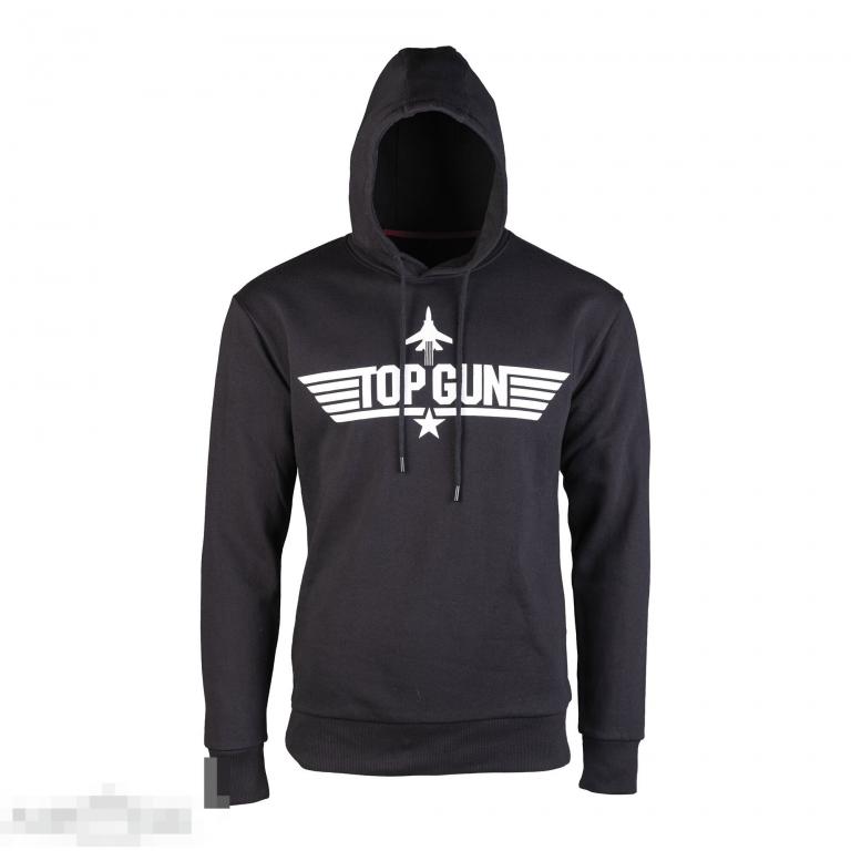 Толстовка Mil-Tec Top Gun черный /// Размер: XXL --- Арт. 71553 