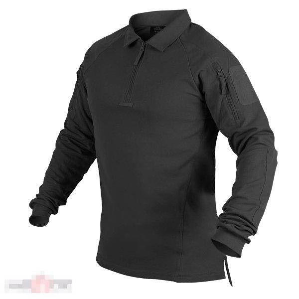 Рубашка поло Helikon-Tex Range, цвет черный /// Размер: XXL --- Арт. 14040 
