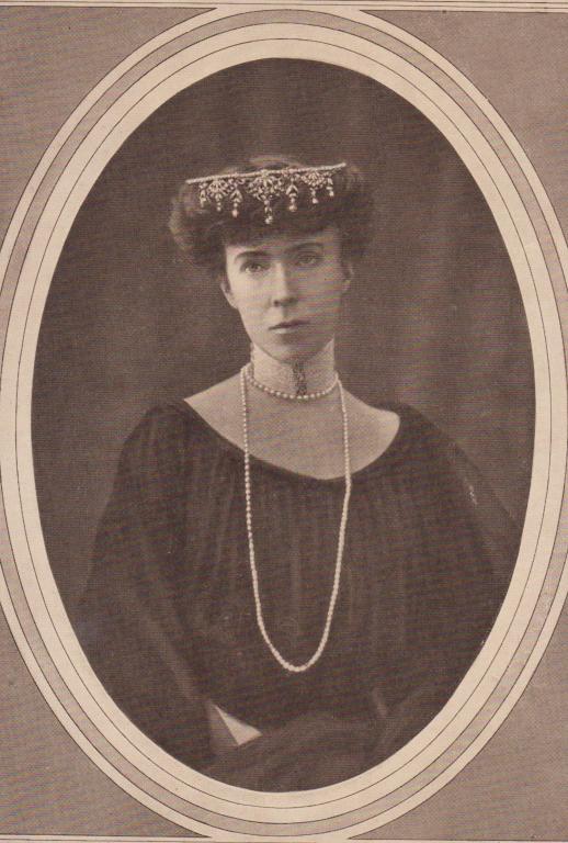 ПМВ: Королева Бельгии Елизавета, литография, 25 х 33 см, Франция до 1917