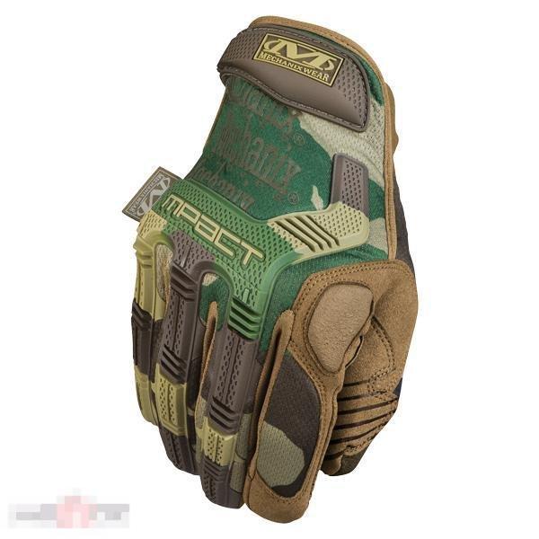 Перчатки Mechanix Wear M-Pact, камуфляж лесной II /// Размер: XXL --- Арт. 22215 