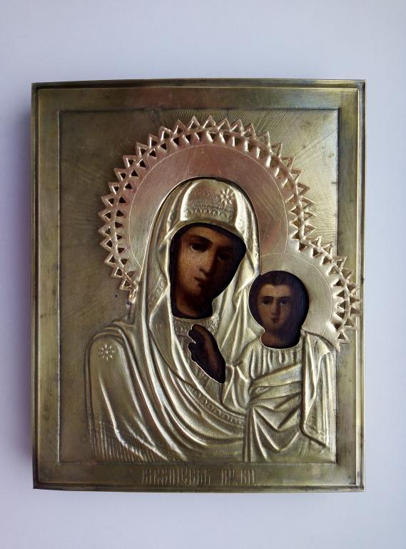 Казанская Пресвятая Богородица. 19 век.