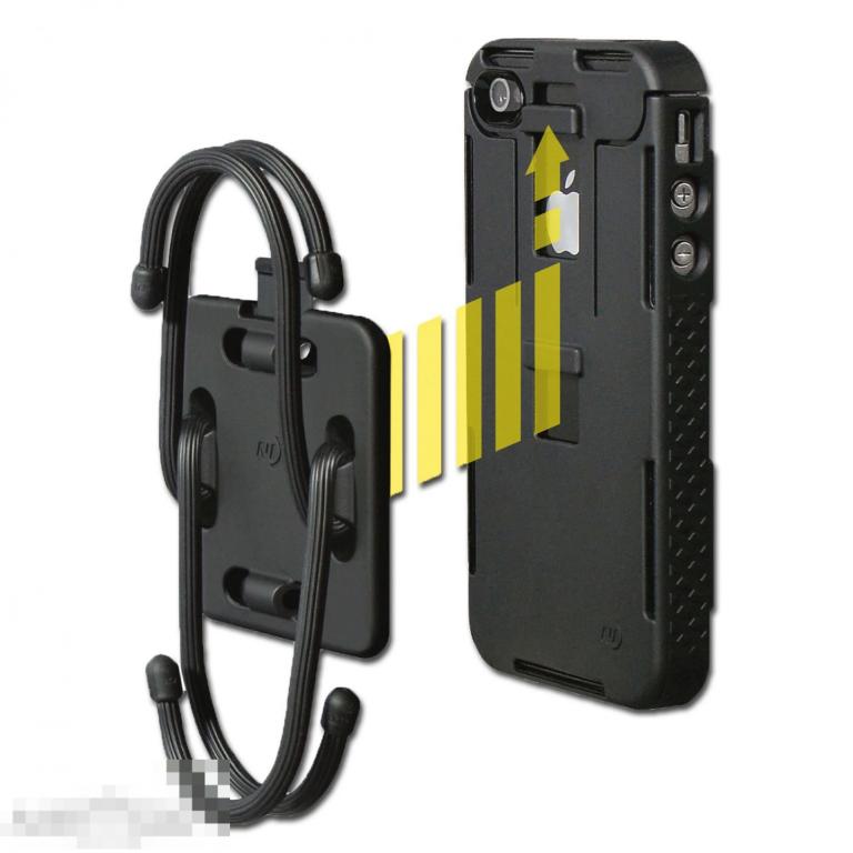 Крепление Kombipaket Nite Ize Connect Mobile Mount iPhone 4/4S чёрное --- Арт. 71150 