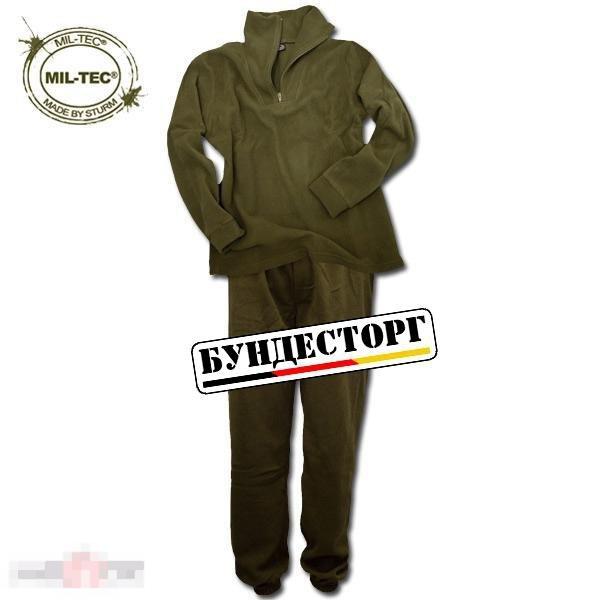 Белье нижнее термофлисовое, тип I, оливкового цвета /// Размер: XXL --- Арт. 16502 