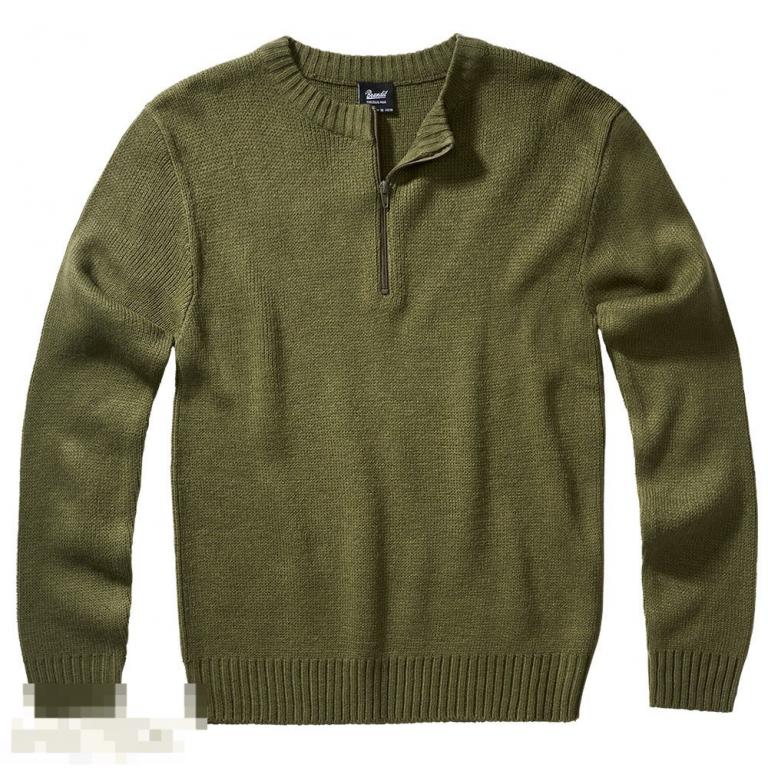 Пуловер Brandit Pullover Army olive /// Размер: XL --- Арт. 79389 