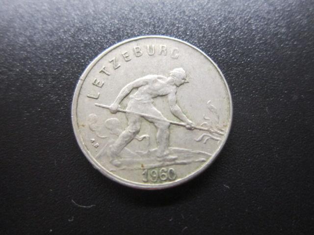 ЛЮКСЕМБУРГ 1 ФРАНК 1960  ( 5 )