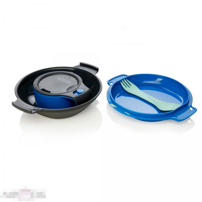 Посуда Humangear Dinnerware GoKit Deluxe black/blue --- Арт. 75632 