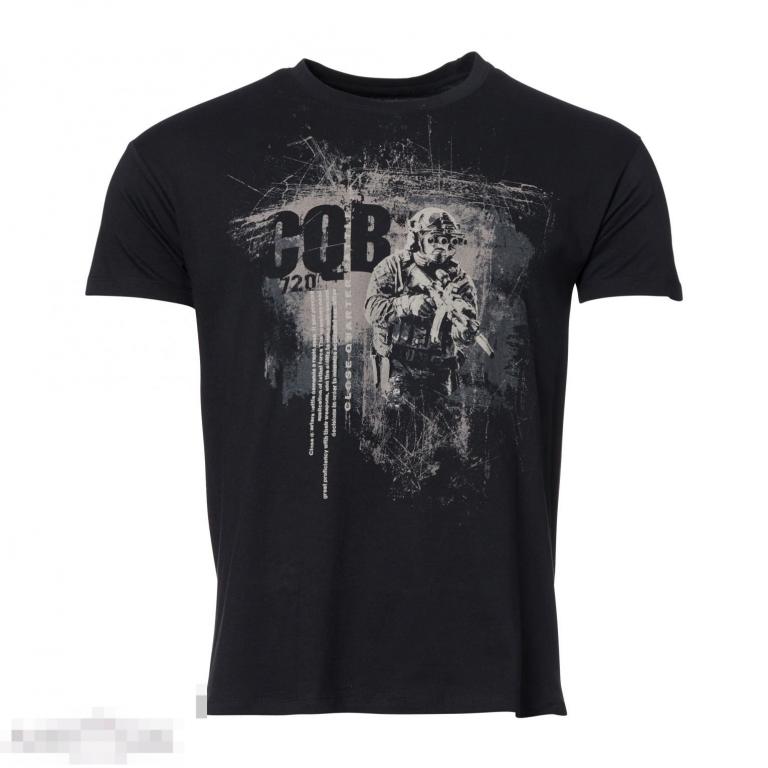 Футболка 720gear T-Shirt CQB Close Quarter Battle black /// Размер: XXL --- Арт. 79310 