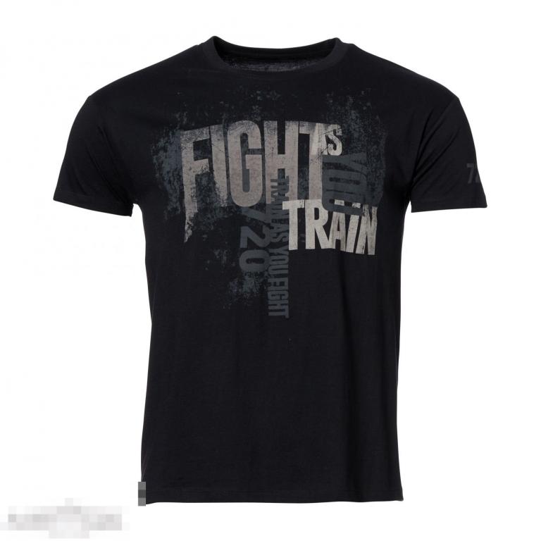 Футболка 720gear T-Shirt Fight as you train schwarz /// Размер: XL --- Арт. 79322 