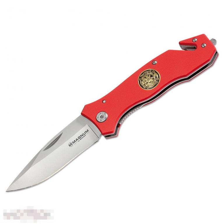 Нож Magnum Taschenmesser Fire Brigade 42 rot --- Арт. 44365 