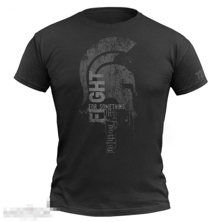 Футболка 720gear T-Shirt Fight For Something schwarz /// Размер: XL --- Арт. 79324 