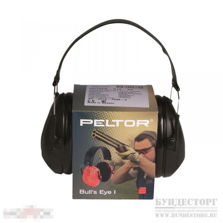 Наушники защитные Gehrschutz Peltor Bulls Eye I schwarz --- Арт. 55581