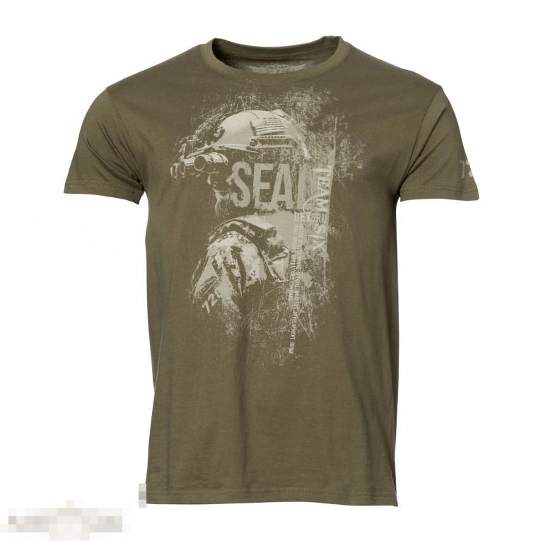 Футболка 720gear T-Shirt Seal Team Six Devgru army /// Размер: XXL --- Арт. 79313 