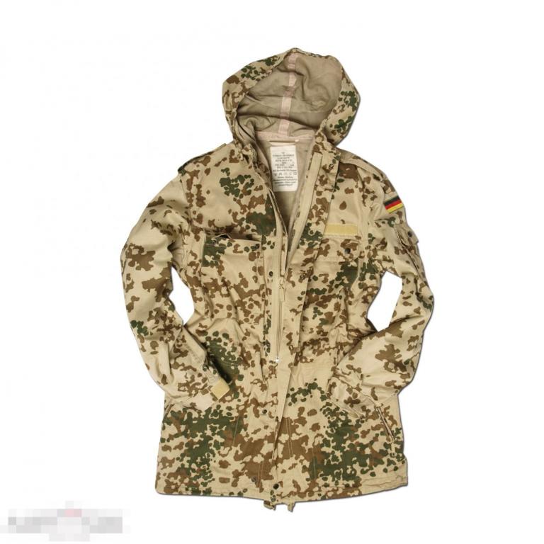 Парка Бундесвера, камуфляж флекдесерт, б/у /// Размер: 1 --- Арт. 10999 