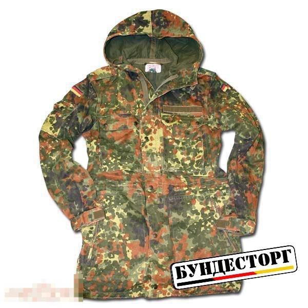 Парка, Бундесвер, камуфляж флектарн, б/у /// Размер: 15 --- Арт. 10902 