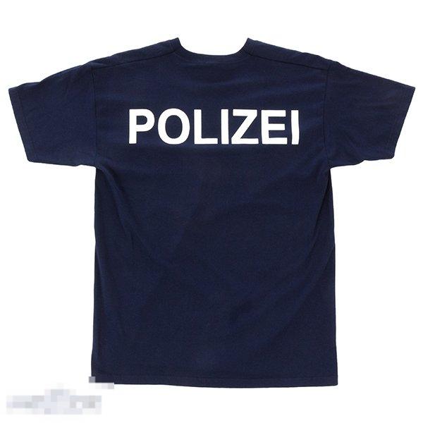 Футболка T-Shirt Polizei blue /// Размер: M --- Арт. 15848 