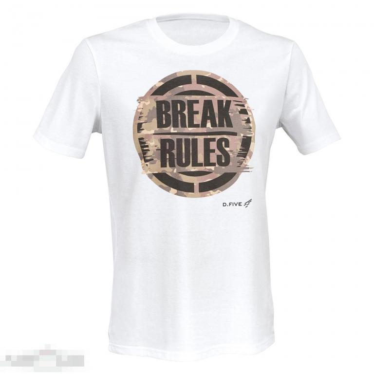 Футболка Defcon 5 T-Shirt Break Rules white /// Размер: M --- Арт. 70826 