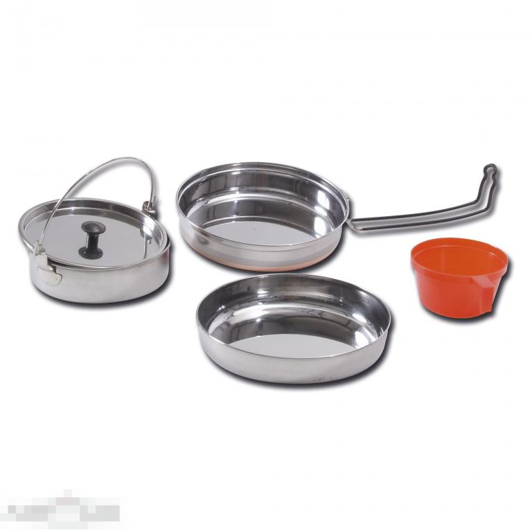 Набор посуды на 1 персону Нержавейка --- Арт. 35163 