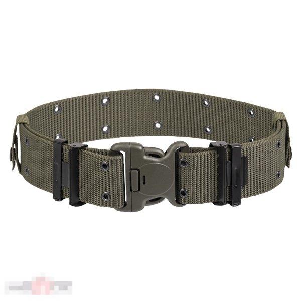 Ремень Mil-Tec US Lochkoppel LC2 Duraflex Schnalle oliv /// Размер: L --- Арт. 66894 