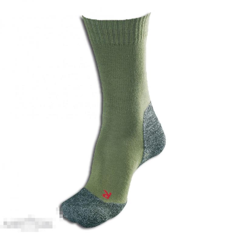 Носки Falke TK2 оливкового цвета /// Размер: 44/45 --- Арт. 24006