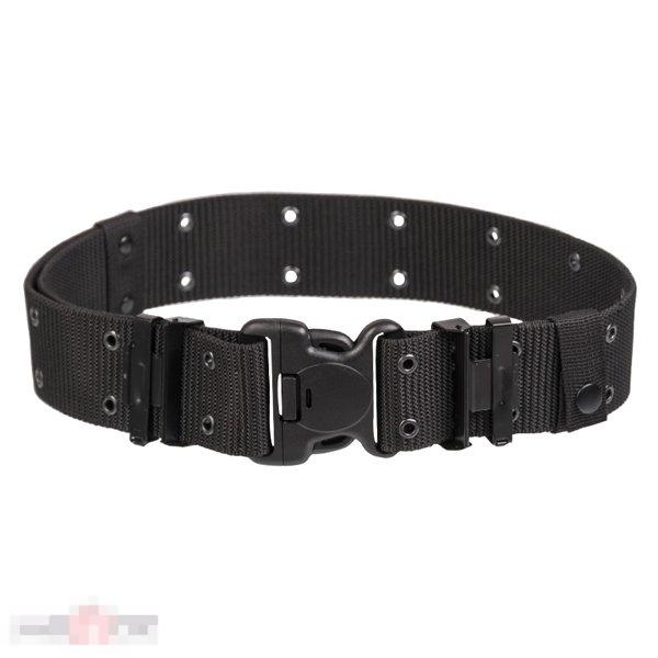 Ремень Mil-Tec US Lochkoppel LC2 Duraflex Schnalle schwarz /// Размер: L --- Арт. 66895 