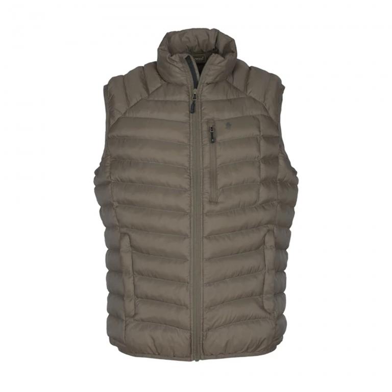 Жилетка Pinewood Vest Abisko Insulation dark mole brown
