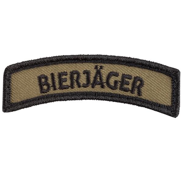 Нашивка Caf Viereck Охотник за пивом изогнутая