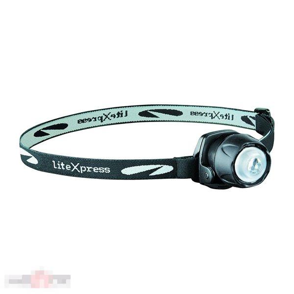 Налобный фонарь LiteXpress Headlamp Liberty 105 black --- Арт. 80539 