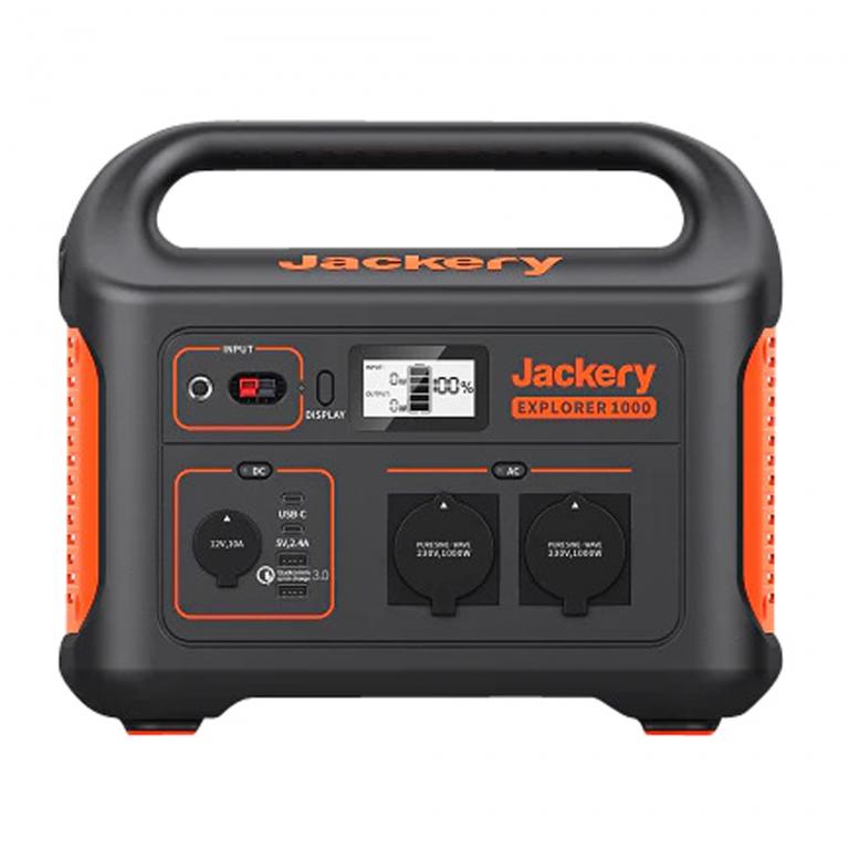 Портативная электростанция Jackery Explorer 1000 черный оранжевый