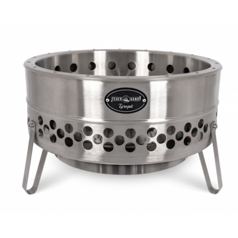Горелка Feuerhand Fire Bowl Tyropit Stainless Steel