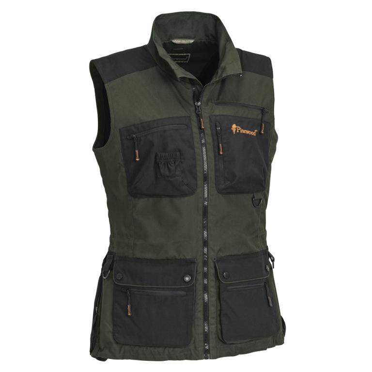 Жилетка Pinewood Women's Vest Dog Sports moss green/black