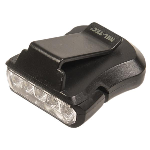 Фонарь с клипсой 5 LED